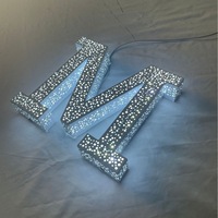 Enseigne lumineuse 3D à lettres en relief LED, couleur RVB, éclairée, pour porte, direction, publicité extérieure, IP65, étanche, gonflables publicitaires