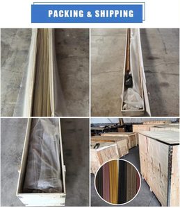 Rèm cửa lưới kim loại màu vàng: bền và phong cách cho không gian thương mại - Product Image 6