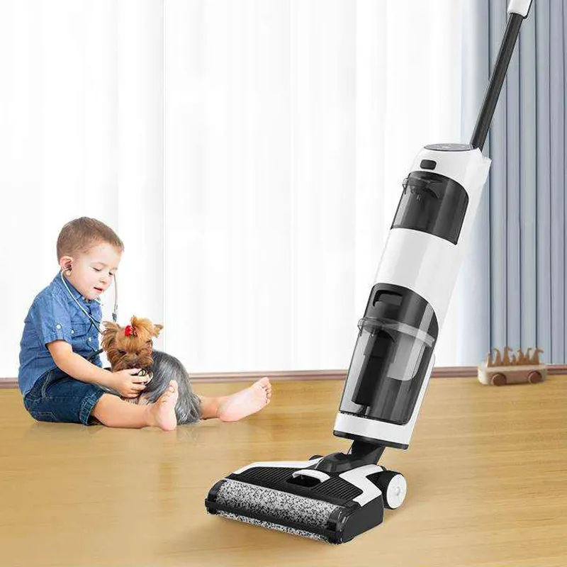 Self-Cleaning Function Rechargeable Water Vacuum Cleaner Wet Dry All In One Cordless Mop for Home