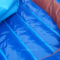 Tobogán inflable pirata portátil de 17 'de altura, tobogán húmedo y seco para niños, fiestas al aire libre, eventos de fábrica de inflables de China