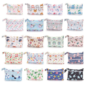 Nuevos productos para bebés recién nacidos, superventas <span class=keywords><strong>2024</strong></span>, accesorios para cochecito de tendencia, pañal impermeable con cremallera, <span class=keywords><strong>Caddy</strong></span> organizador, bolsa de pañales húmeda - Product Image 6