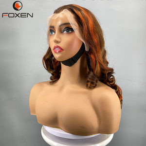 Thô tóc Thụy Sĩ HD ren tóc giả tóc con người ren phía trước Brazil P4/30/350 bouncy xoăn Trinh glueless 360 full HD ren phía trước tóc giả - Product Image 1