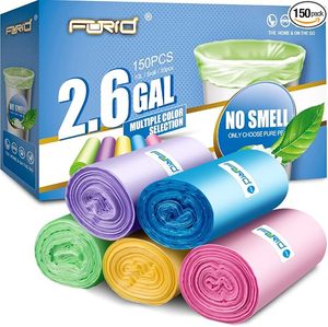 Bolsa de HDPE de 1.2 y 2.6 Galones, Colorida, con Logotipo Impreso, Material Laminado, Precio de Fábrica, para Envasado en Supermercados y Cocinas - Product Image 5