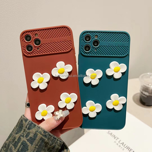 Coque en silicone souple pour iphone 11 12 13 pro max 3D, motif fleur, bonbons, bricolage - Product Image 3