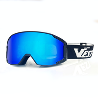 SK813 Système de verrouillage latéral, lunettes de ski à lentille magnétique, OEM ODM, fabricants de lunettes de ski et de snowboard personnalisées