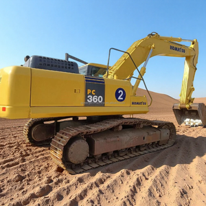 Excavatrice Komatsu PC360 de 30 tonnes à faible nombre d'heures de fonctionnement à vendre, pelle sur chenilles robuste avec système hydraulique puissant pour l'extraction de roches - Product Image 1