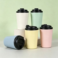 Taza de Café Pequeña de Acero Inoxidable de 12 oz, Taza de Viaje Portátil con Aislamiento al Vacío, Taza de Café Reutilizable, Proveedor Mayorista con Logotipo Personalizado