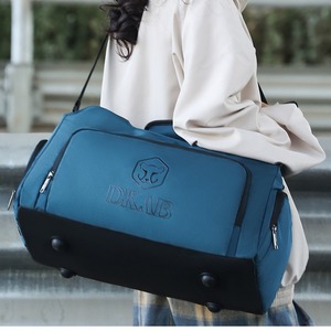 Trendy Short Distance Crossbody Satchel Duffel <b>Luggage</b> <b>Bag</b> Gym Outdoor Travel Dry Wet Separation Fitness <b>Weekender</b> Gym <b>Bag</b> - Product Image 2