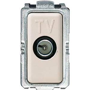 เต้ารับทีวีแบบผ่านผนัง Bticino Magic Series รุ่น Male สีงาช้าง วัสดุพลาสติก - Product Image 1