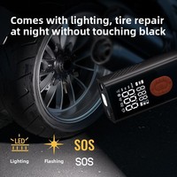 Hot-Selling 150psi Portable Sans Fil Pompe À Air De Voiture Smart Gonfleur De Pneu Électrique ABS 150psi Boîte De Pression D'air pour Vélo Tout-Terrain