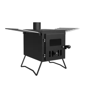 Smokeless bbq cooking stove for camping wood tent stove