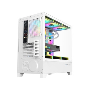 Nueva tendencia de JNP al por mayor, sistema de refrigeración de agua de vidrio templado, carcasa de fuente de alimentación, funda para ordenador gamer - Product Image 2