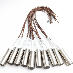 Chauffe-cartouche industriel en acier inoxydable RO 1001812, résistance électrique avec fil chauffant 12-480V -5 à 150°C - Product Image 6