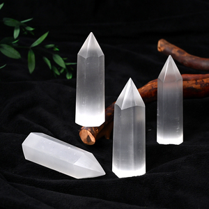 Cristal de Selenita Blanca de Alta Calidad, Puntas de Cristal Naturales - Product Image 2
