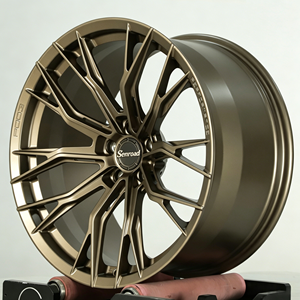 Rines SRDBmw de 19 Pulgadas 5*120/114.3/120, Ruedas Forjadas Ligeras para Tesla Model <span class=keywords><strong>S</strong></span> X 3/Y Novitec Huracan Mercedes Audi VW <span class=keywords><strong>Macan</strong></span> - Product Image 2