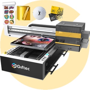 Macchina Giftec impressione Numrique grande formato UV DTF stampante adesivo macchina <span class=keywords><strong>da</strong></span> stampa XP600 6090 UV stampa UV con lamina a caldo - Product Image 1