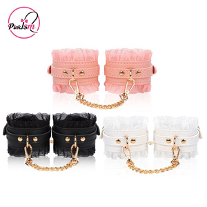 Pinksm - Esposas Eróticas de Encaje, Ataduras para Piernas, Estilo Soft Girl, Instrumentos de Bondage y Restricción, Disciplina y Dominación - Product Image 1