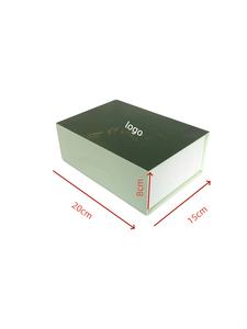 Caja de Regalo de Cartón Rígido Verde con Cierre Magnético Personalizado, Papel Mate de Lujo con Inserto de Espuma EVA para Paquetes de Cosméticos y Perfumes - Product Image 2