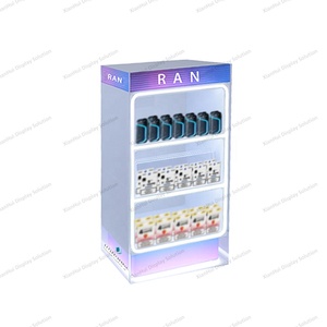 Ian tùy chỉnh ánh sáng thông minh tủ thuốc lá Acrylic snus hiển thị đứng cho cửa hàng khói - Product Image 2