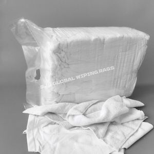 Trapos de Franela Blancos Reciclados, 500lbs, 100% Algodón, Trapos de Toalla Blancos Ecológicos, Ropa de Lino Reciclada para Limpieza - Product Image 1