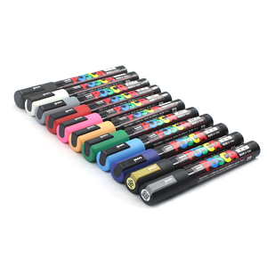 ปากกาเพ้นท์ <span class=keywords><strong>Uni</strong></span> Posca - หัวกลาง ปากกาเพ้นท์โปสเตอร์ <span class=keywords><strong>Uni</strong></span> Posca - ชุด 15 สี (PC-5M15C) - Product Image 3