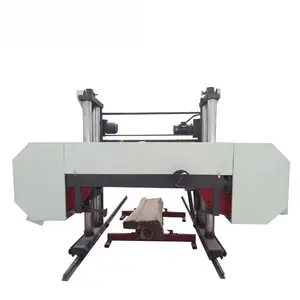 More Popular and Durable Large Size Wood Cutting Heavy Duty Horizontal Band Sawmill