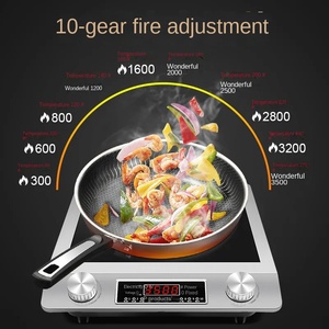 Recién lanzado 3500W Cocina de Inducción cóncava ultra delgada control táctil Cocina eléctrica con la mejor calidad para la venta al por mayor - Product Image 5