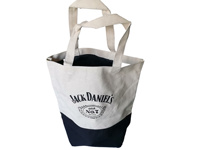 Sac fourre-tout en toile personnalisé avec logo pour femme, écologique, promotionnel, cadeau, sac de promotion pour la marque de whisky Jack Daniel