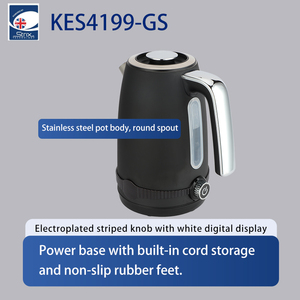 Ketel listrik <span class=keywords><strong>Digital</strong></span> inovatif dengan <span class=keywords><strong>Dial</strong></span> suhu dan indikator LED untuk pemanasan yang tepat di rumah dan kantor kecil - Product Image 2