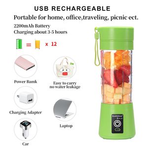 Liquidificador Elétrico Portátil para Maquiagem Preto e Vermelho 20000 RPM, Mixer de Suco e Polpa USB Silencioso com Botão Moderno para Uso Doméstico, RV e Externo (Alemão) - Product Image 2