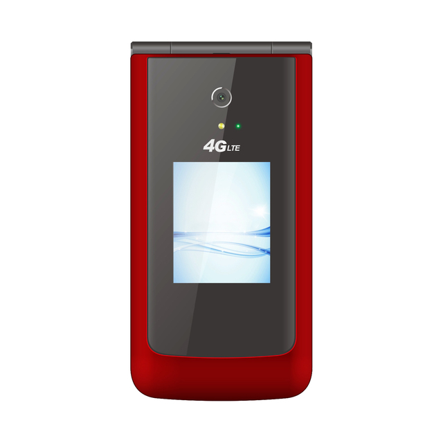 2.8+1.77 Inch Dual Screen 4G LTE Keypad Phone 2.8" Big Button SOS Emergency FM Radio Dual SIM Elderly Phone Long Standby