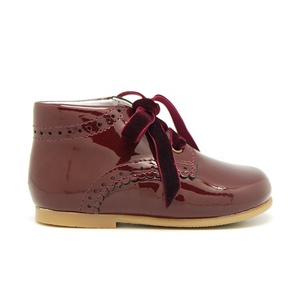 Autunno Inverno Bambini Piccoli Pattini di Vestito Comode Velvet Lace Up Del Bambino Della Ragazza di Avvio Alla Caviglia - Product Image 6