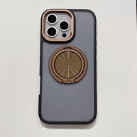 Qualité de luxe Gel Clair Téléphone étuis pour iphone 16 15 Pro 14 Plus 13 11 12 Pro Anneau Titulaire Couverture De Téléphone Fundas De Celular