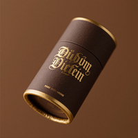 Mignonnes boîtes cadeaux rondes en carton Tubes de cartes imprimés boîte-cadeau ronde avec couvercle sous-verre boîte-cadeau emballage personnalisé votre conception