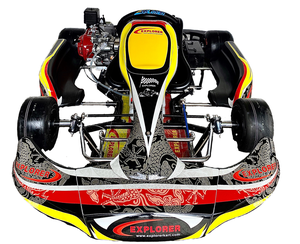 Karts professionnels de haute qualité à essence, <span class=keywords><strong>moteur</strong></span> 4 temps. Karts parent-enfant pour parcs d'attractions à usage commercial - Product Image 6