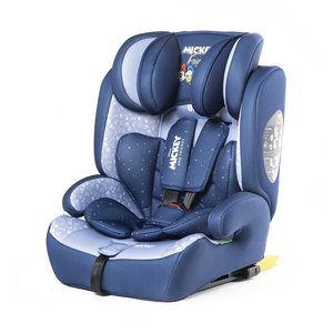 Seggiolino auto Disney Mickey Mouse con attacco ISOFIX per la sicurezza dei bambini da 76 a 150 cm di altezza - Product Image 1