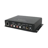 Sistema de megafonía IP con amplificador de 2*30W y 8 ohmios, terminal de audio de pared con puerto RJ45