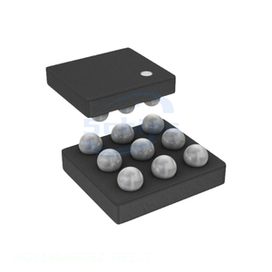 9 UFBGA, WLCSP Data Acquisition IC DAC 10BIT A OUT 9WLCSP Manufacturer Channel Kit Electronic Components AD5398ABCBZ-REEL7 - Product Image 1