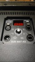 Enceintes PA Bass Double 9007AS actives avec double subwoofer néodyme de 21 pouces, 3600W RMS, en contreplaqué de bouleau, son surround, étanches et portables