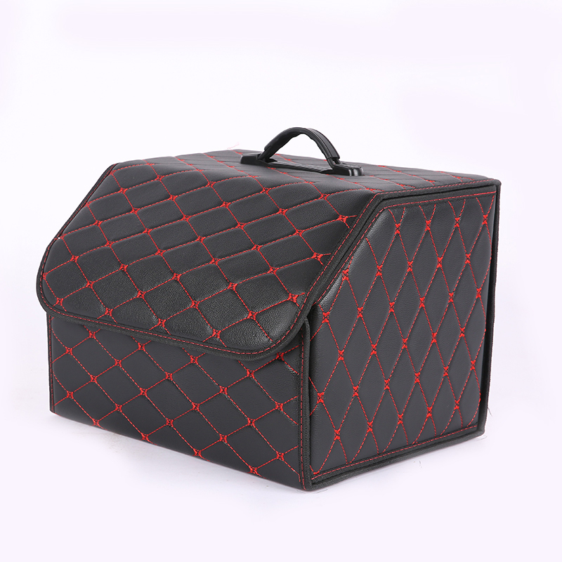 Car Trunk Organizer Heavy Duty Collapsible Cargo Storage Container Multipurpose Portable Storage Bin and Carrier