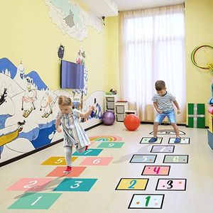 Adesivi motivazionali da pavimento adesivi da gioco per bambini scuola materna adesivi per bambini - Product Image 6