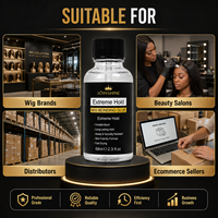 Fabricant de colle pour perruques en dentelle OEM avec logo et emballage personnalisés pour les vendeurs e-commerce et les salons de coiffure