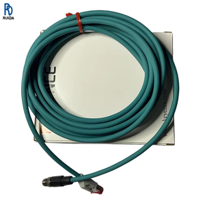 KEYENCE OP-87230 OP-87231 OP-87232 OP-87353 OP-87354 Barcode Reader Ethernet <b>Cable</b> 2m for Network <b>Communication</b> - Product Image 1