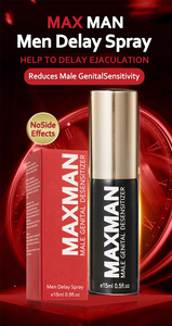 Spray retardant d'éjaculation pour hommes Maxman 15ml Rouge à base de plantes sans additifs Longue durée MAX - Product Image 4