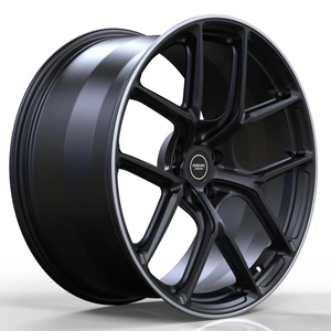 Jantes en alliage d'aluminium forgées sur mesure, noir mat, neuves, de 17 à 26 pouces, tailles de trous 5*112/5*114.3/5*120, épaisseurs 40mm/25mm/20mm, <span class=keywords><strong>taille</strong></span> J - Product Image 5