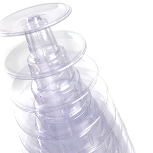 Espositore a 10 Piani in PVC PET per Macaron, Supporto per Presentazione di Dolci per Feste - Product Image 6