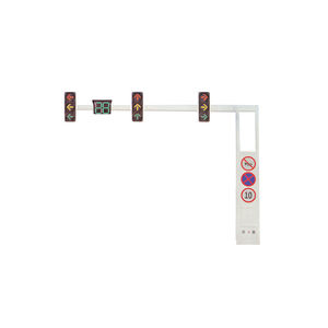 Beiyang — pôle de lumière blanche à bras unique, jeu complet de colonnes - Product Image 4