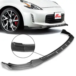 Phụ Kiện Ô Tô Nissan 370z Nismo 2010 2013-2020 Cho 370z Z34 Roadster Bộ Cánh Gió Cản Trước Bằng Sợi Carbon