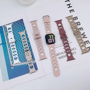 <span class=keywords><strong>2023</strong></span> nouveau bracelet en Silicone multicolore pour <span class=keywords><strong>Apple</strong></span> Iwatch creux beignet motif beignet bracelet de montre pour <span class=keywords><strong>Apple</strong></span> beignet bracelet en silicone - Product Image 6