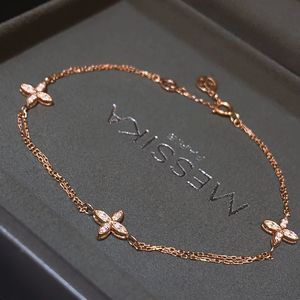 Xinfly 18K Gold and Natural Diamond Fine Jewelry <b>Set</b> for Ladies Fashionable Necklace and <b>Bracelet</b> for Parties - Product Image 3